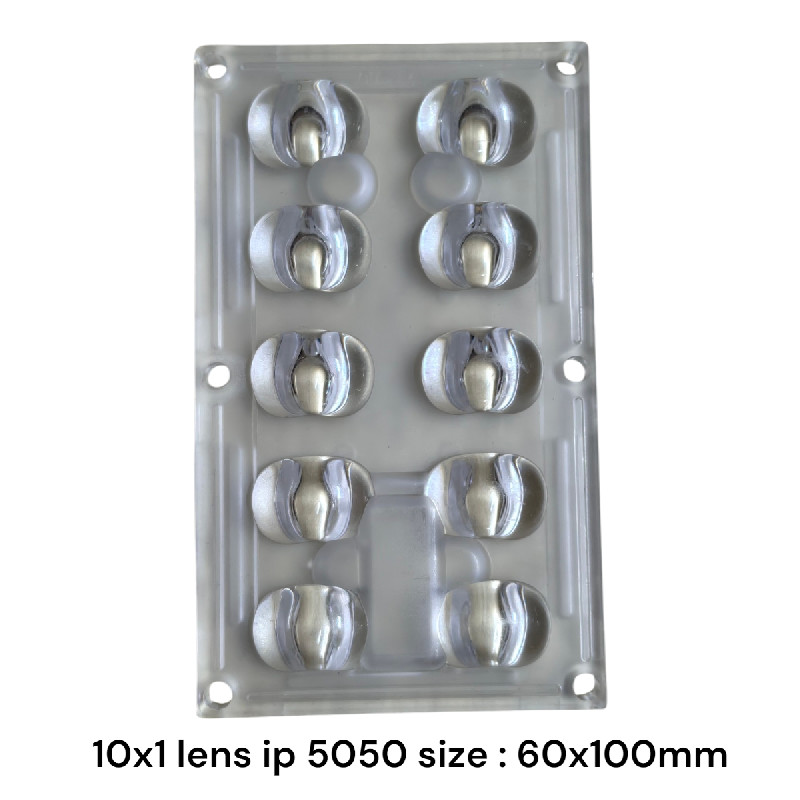 10x1 led lens 5050