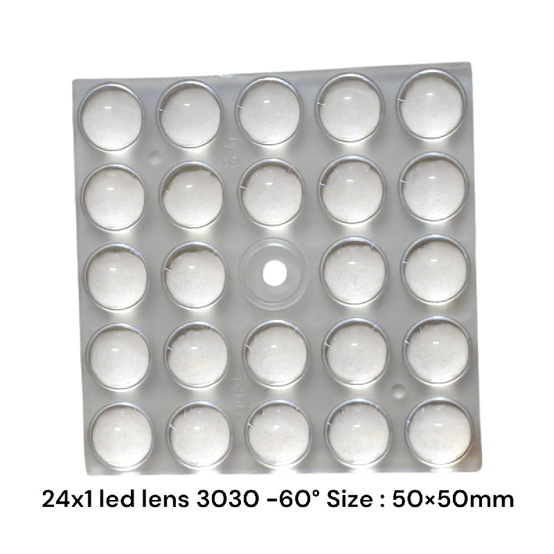 24x1 led lens 3030 (50Ã—50)
