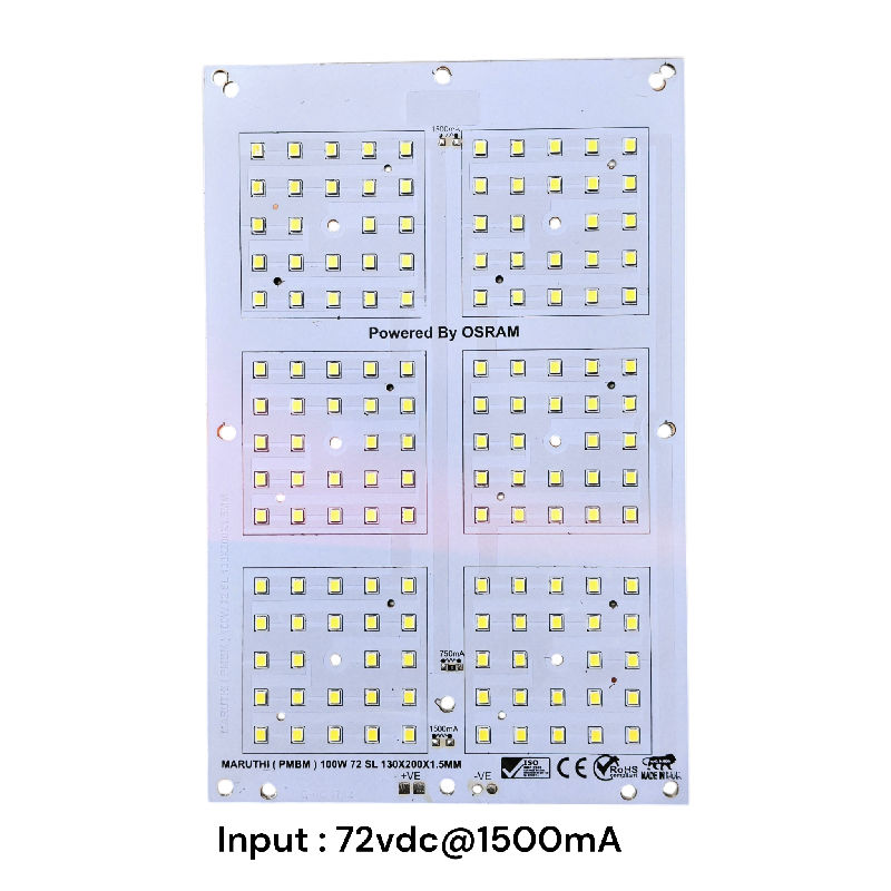 100W 130x200mm@1500mA(72sl)