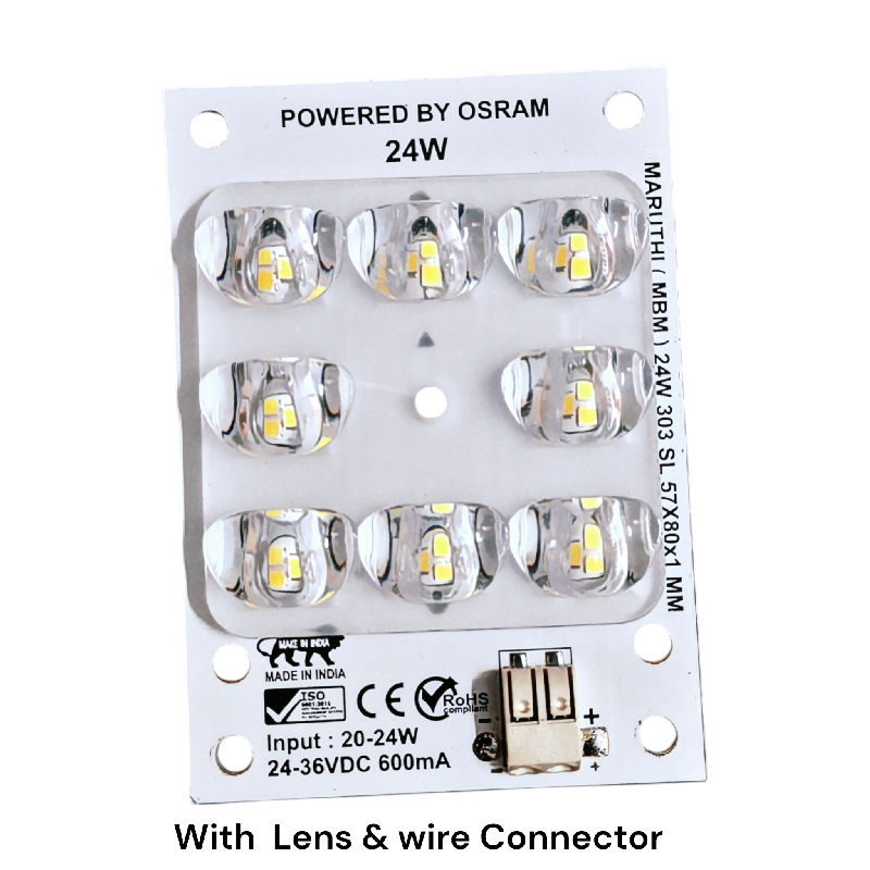 24W 57x80mm With Lens