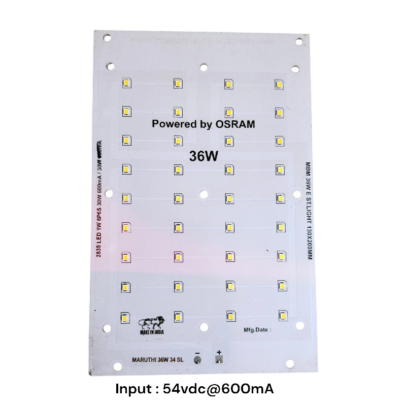 36W 130x200mm