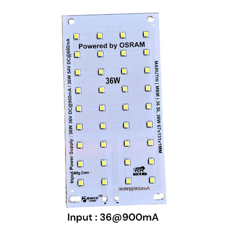 36W 67x131mm